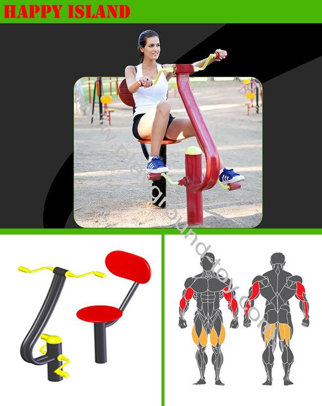Καθισμάτων ποδηλάτων υπαίθριος γυμναστικής εκπαιδευτής σώματος εξοπλισμού υπαίθριος για την τέχνη Workout