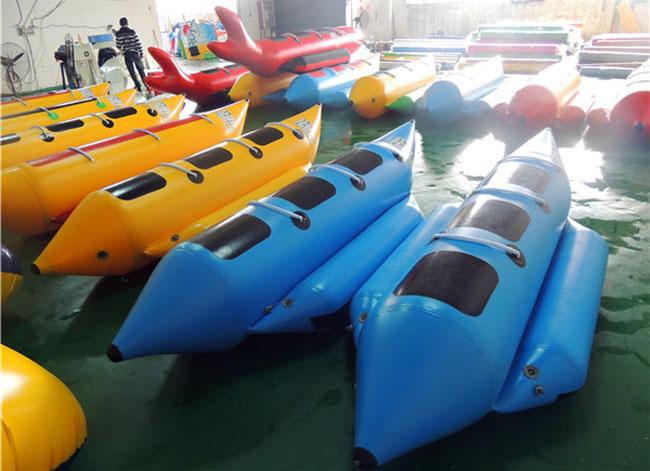 Διογκώσιμες βάρκες PVC συνήθειας, επιπλέουσες βάρκες διασκέδασης νερού για τα παιδιά rql-00401